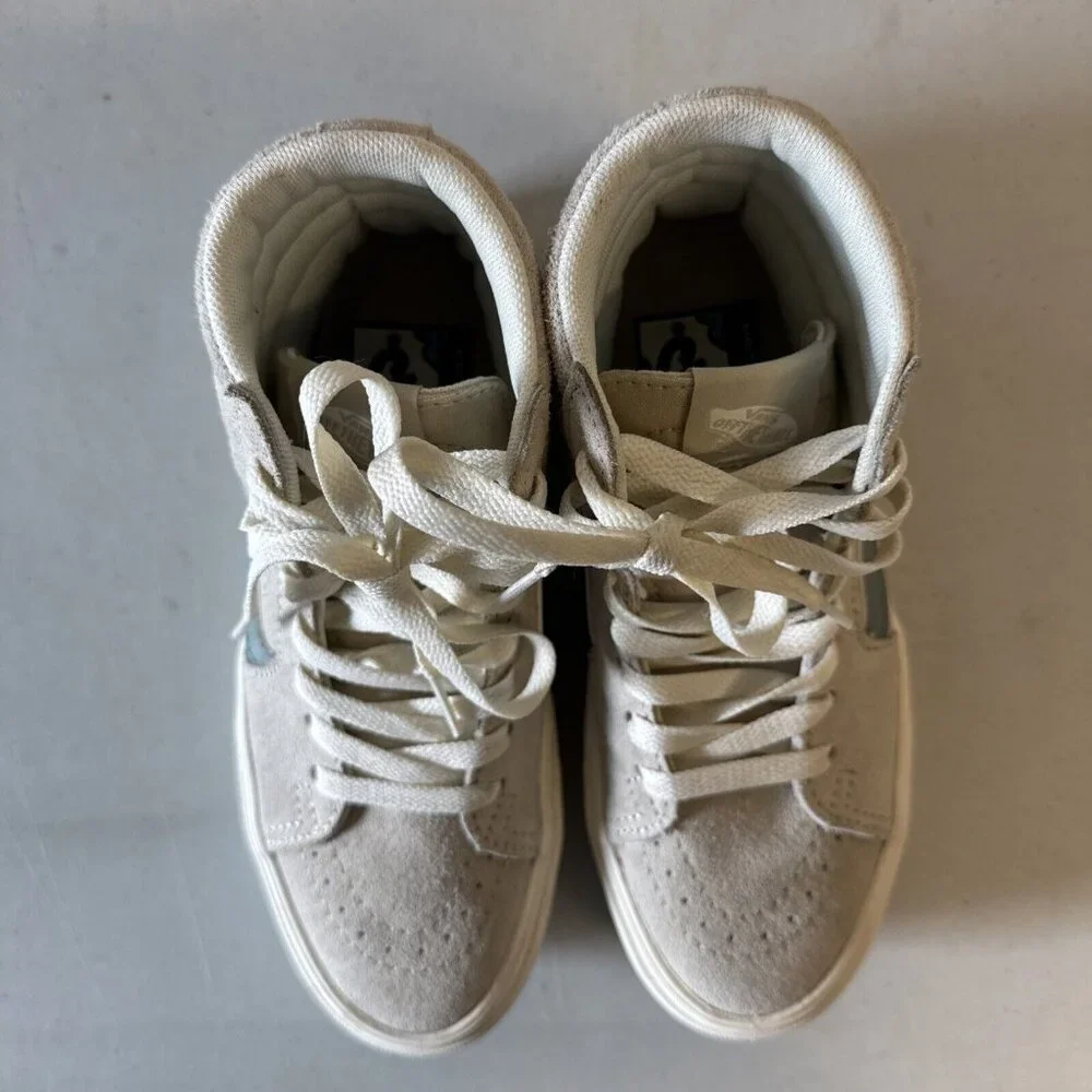 Vans Sk8-Hi ComfyCush Growing Everyday - Oatmeal, Style#VN0A7TNO2N1, SZ M3.5/ W5